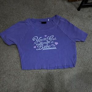 PacSun Lavender Kids Graphic Tee